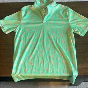 Men's Green Polo Golf Shirt